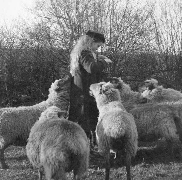 Dame Trot would nibble the ends of my hair.